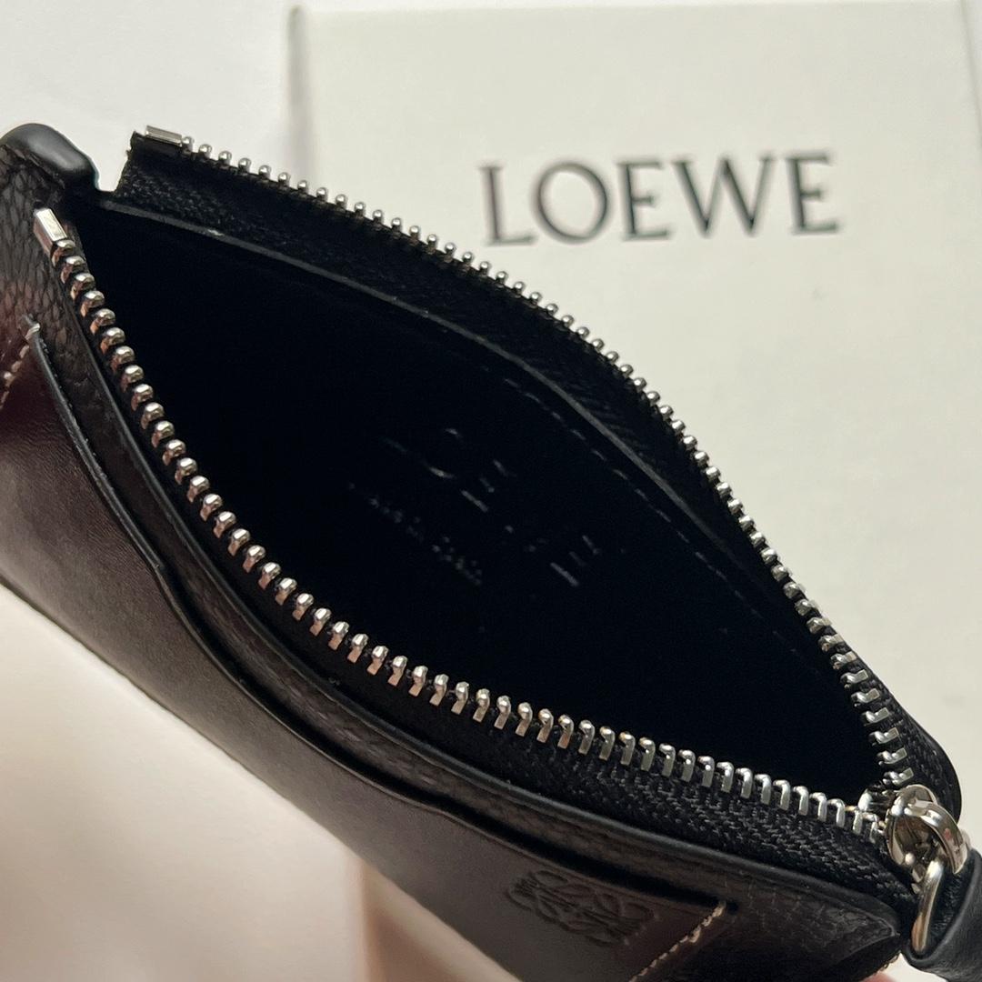 Loewe Coin Cardholder In Soft Grained Calfskin  PB2000   (50% Off Sale) - DesignerGu