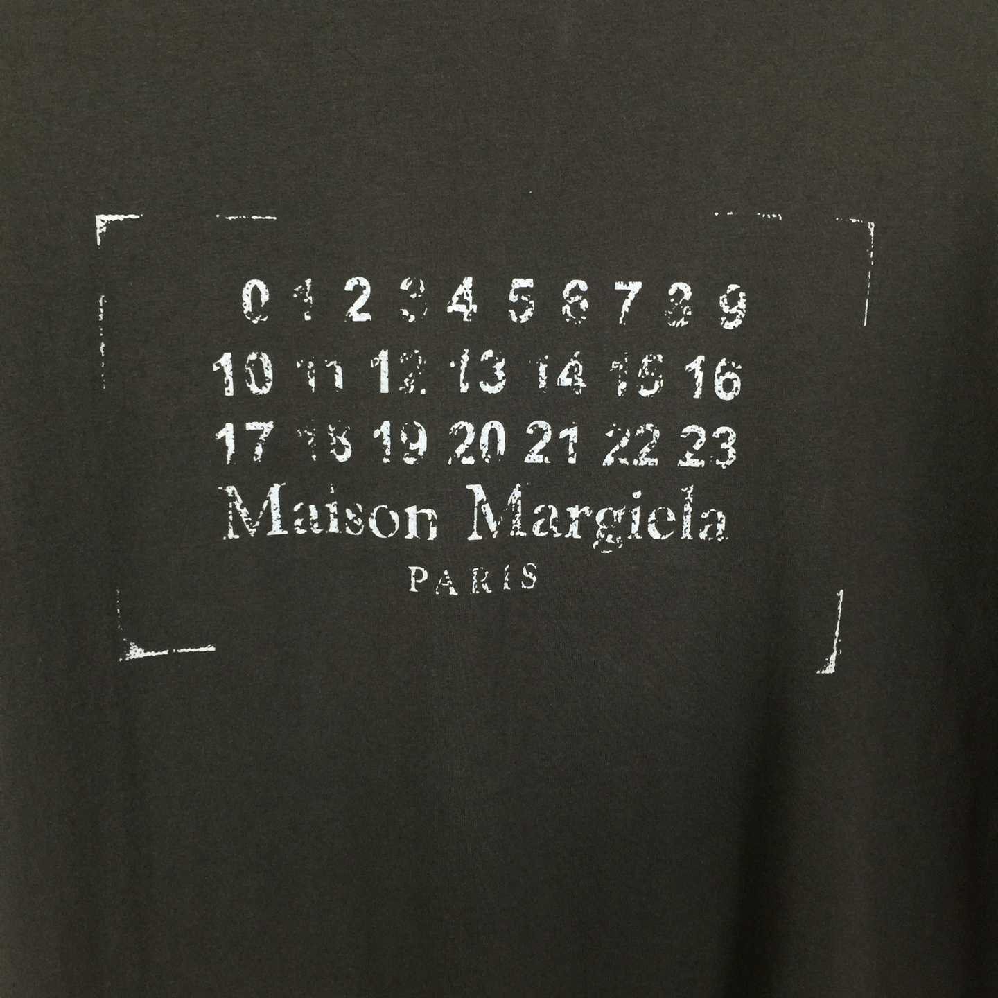 Maison Margiela Printed cotton-jersey T-shirt - DesignerGu