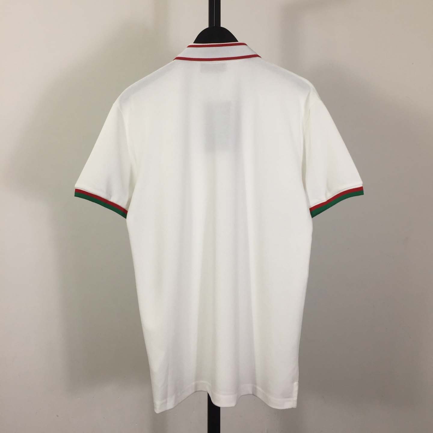 Gucci Cotton Piquet Polo Shirt - DesignerGu