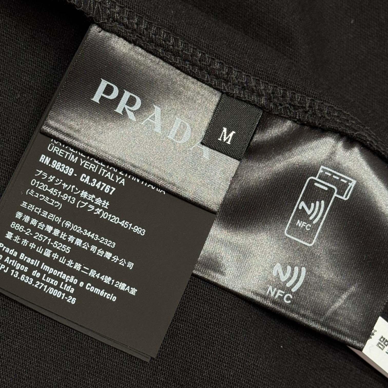 Prada Logo-print Layered-detail T-shirt - DesignerGu