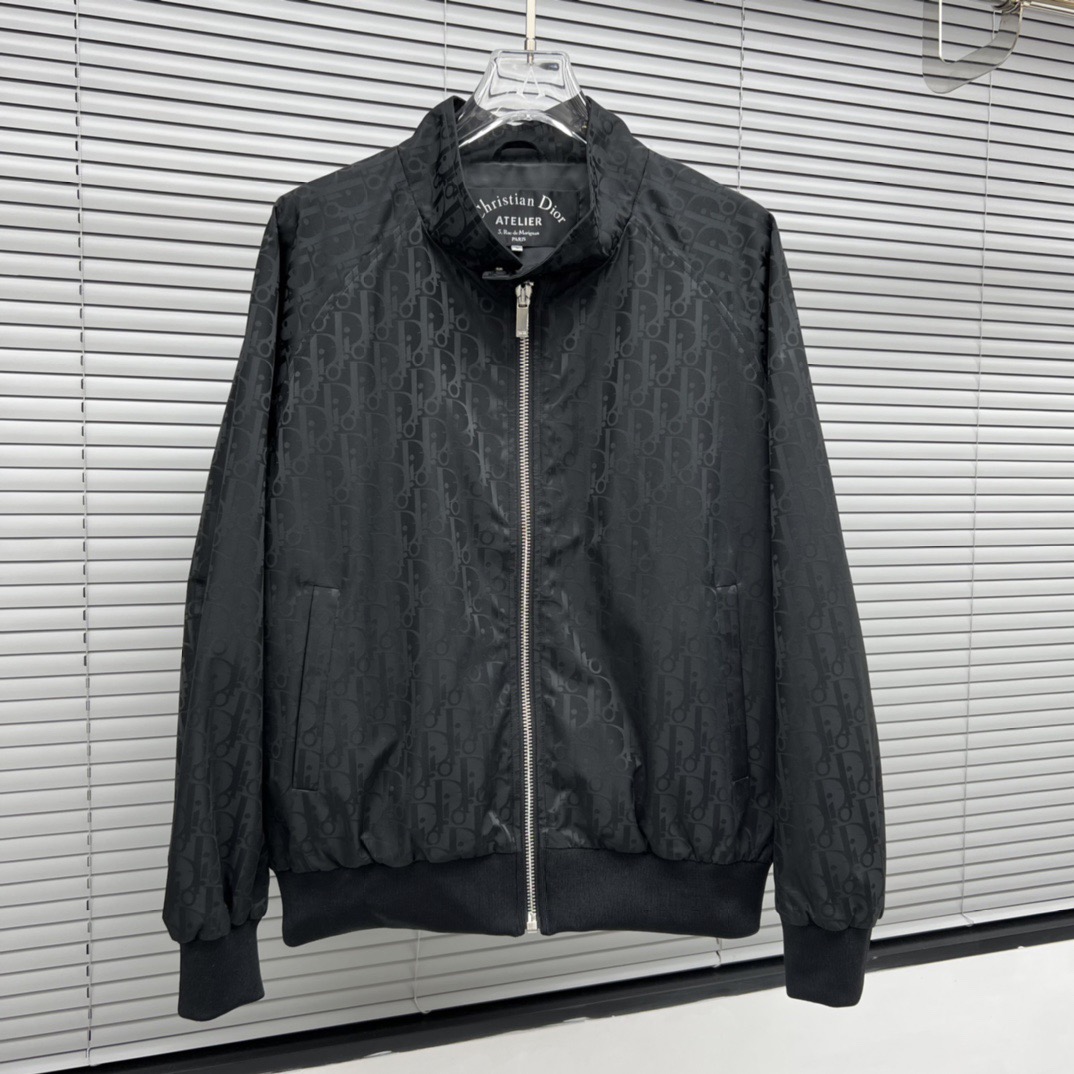 Dior Oblique Jacquard Bomber Jacket  - DesignerGu