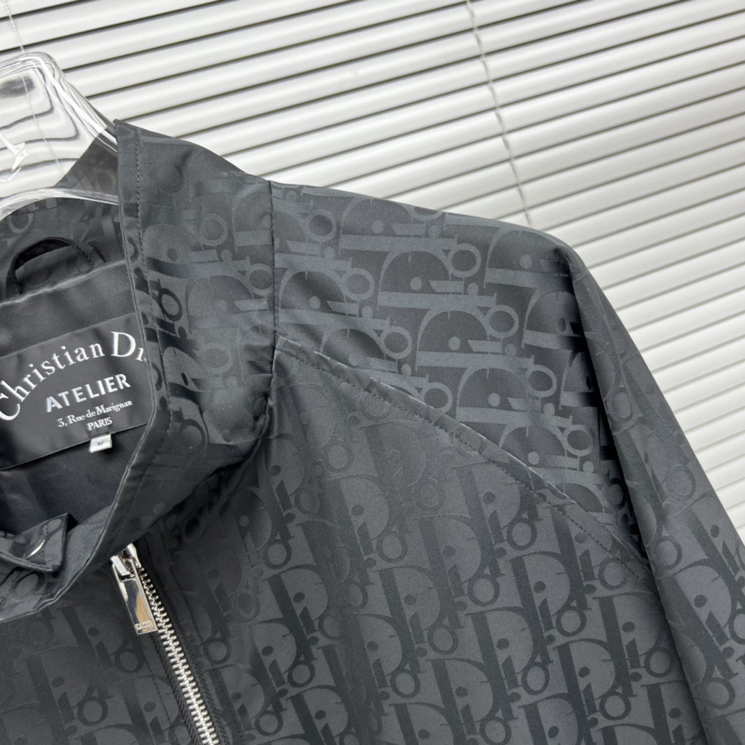 Dior Oblique Jacquard Bomber Jacket  - DesignerGu