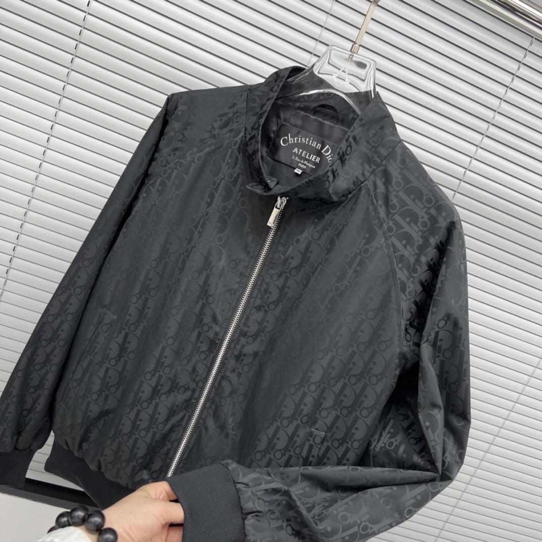 Dior Oblique Jacquard Bomber Jacket  - DesignerGu