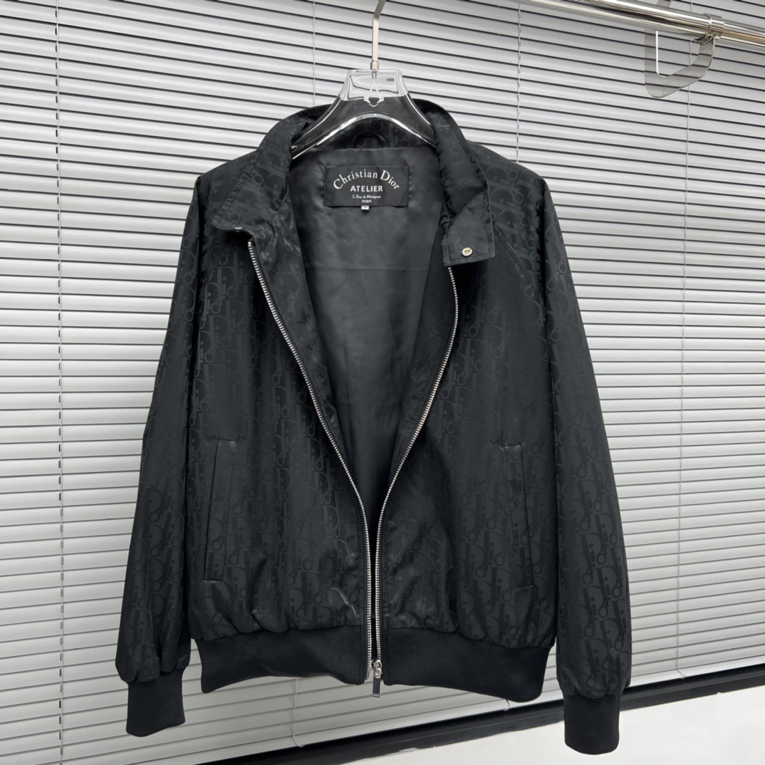 Dior Oblique Jacquard Bomber Jacket  - DesignerGu