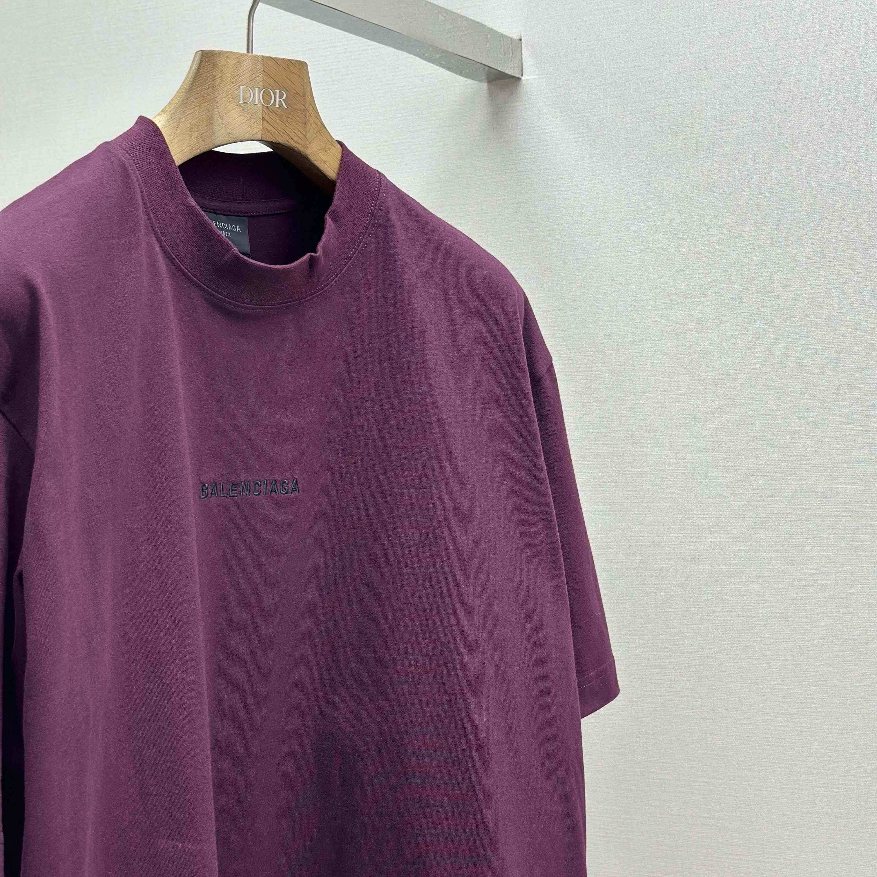 Balenciaga Unisex Medium-fit T-shirt In Vintage-jersey - DesignerGu