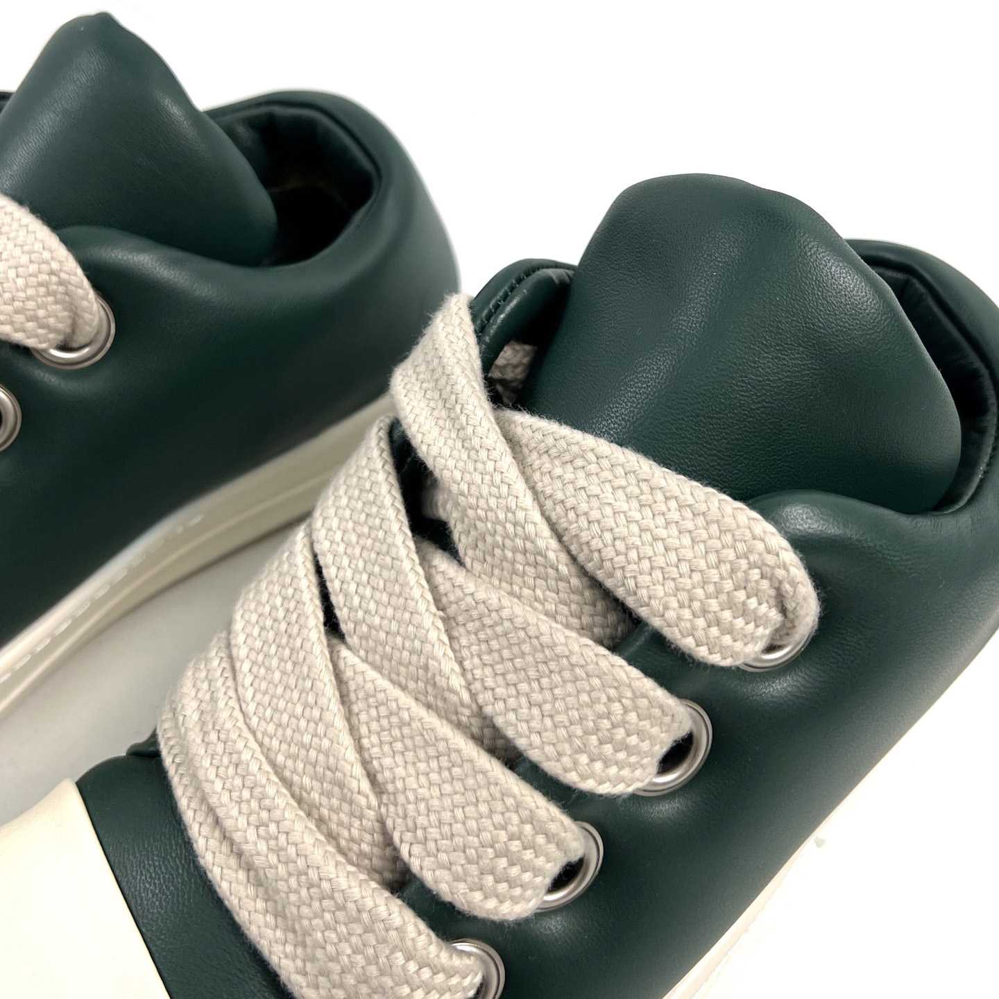 Rick Owens Jumbolaced Padded Sneakers - DesignerGu