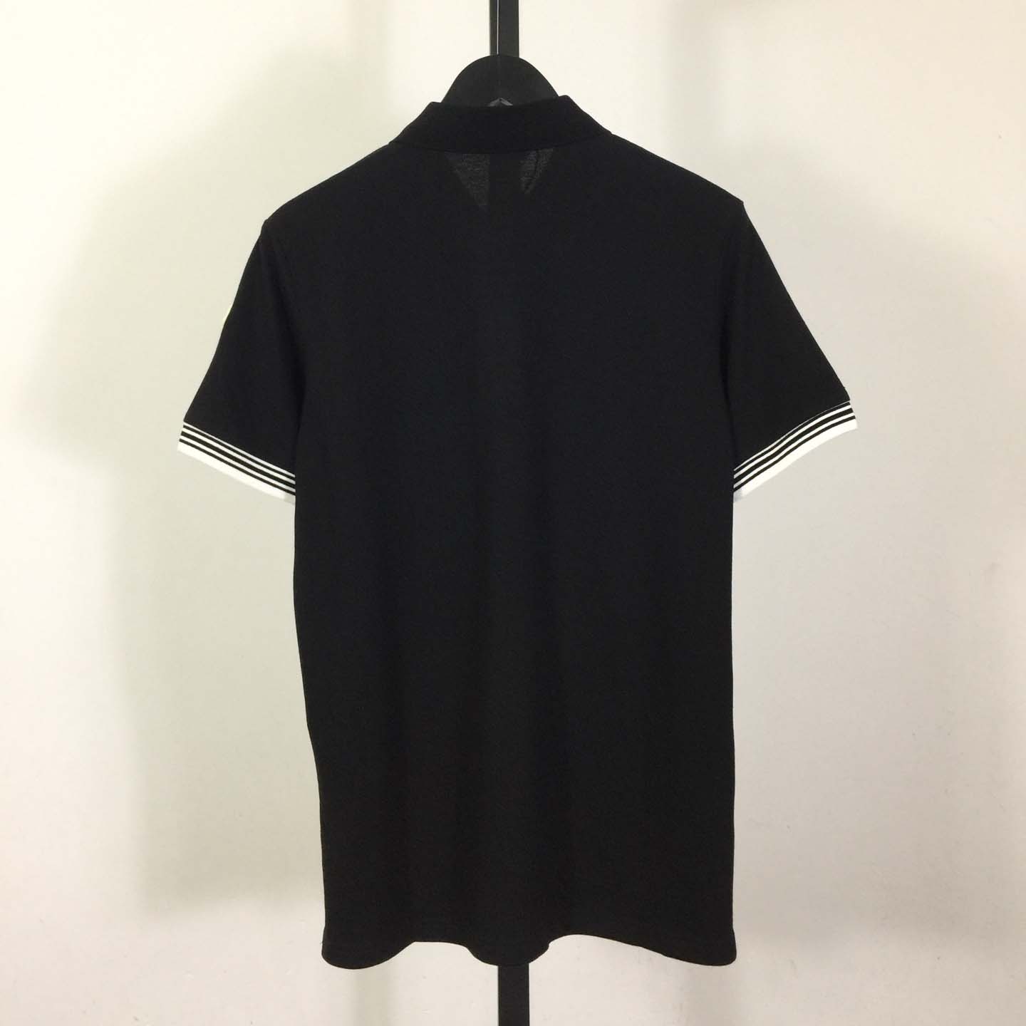 Moncler Logo Cotton Polo Shirt - DesignerGu