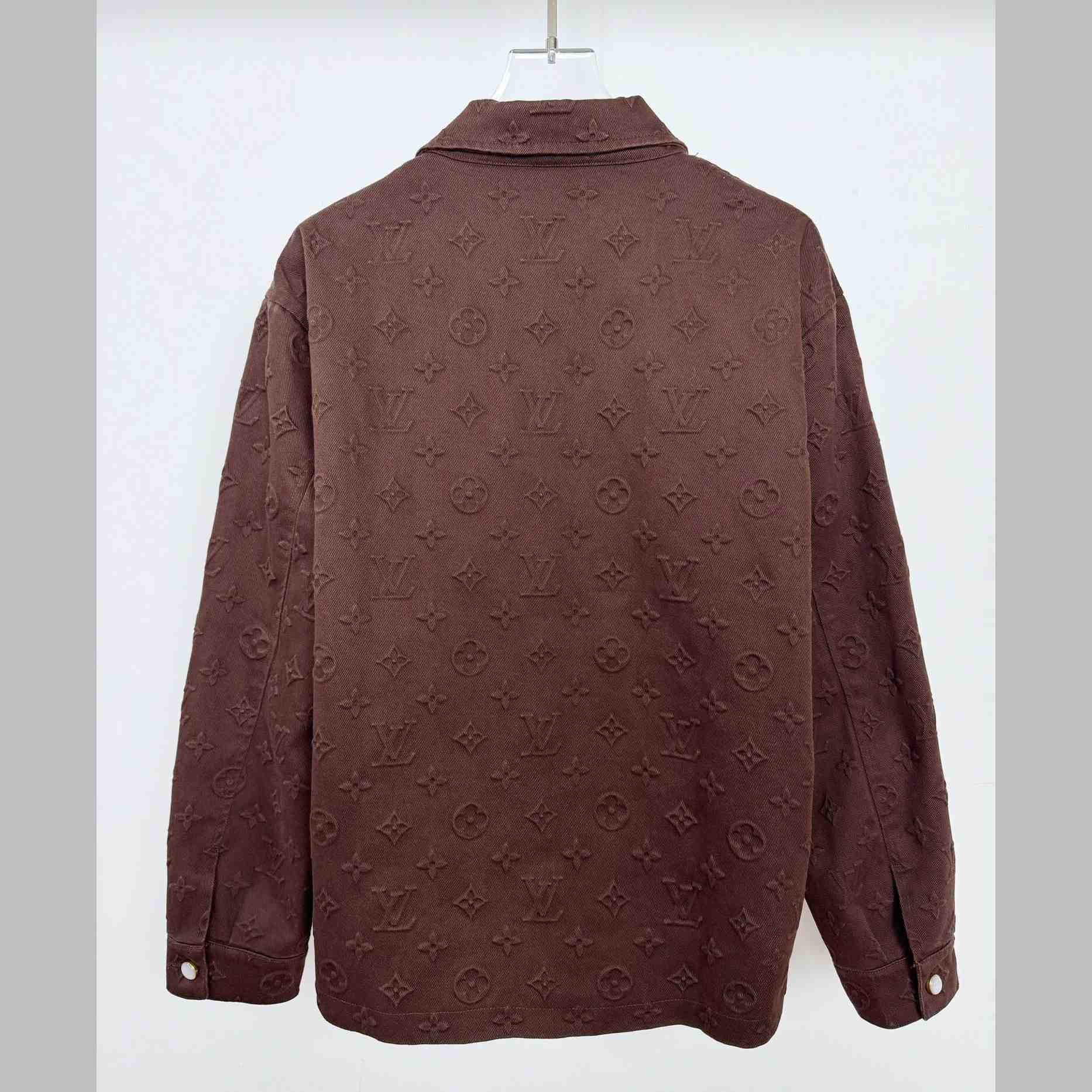 Louis Vuitton Monogram Embossed Overshirt   1AHBF1 - DesignerGu