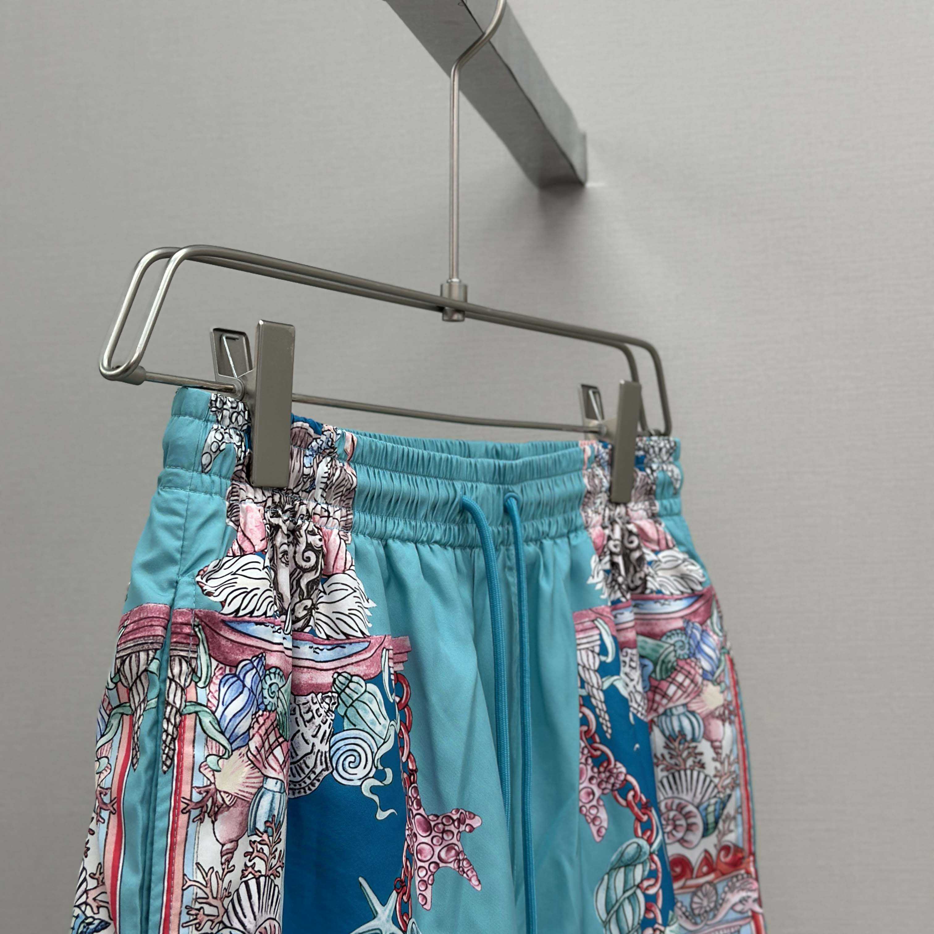 Versace Coral Theatre Swim Boardshorts  - DesignerGu