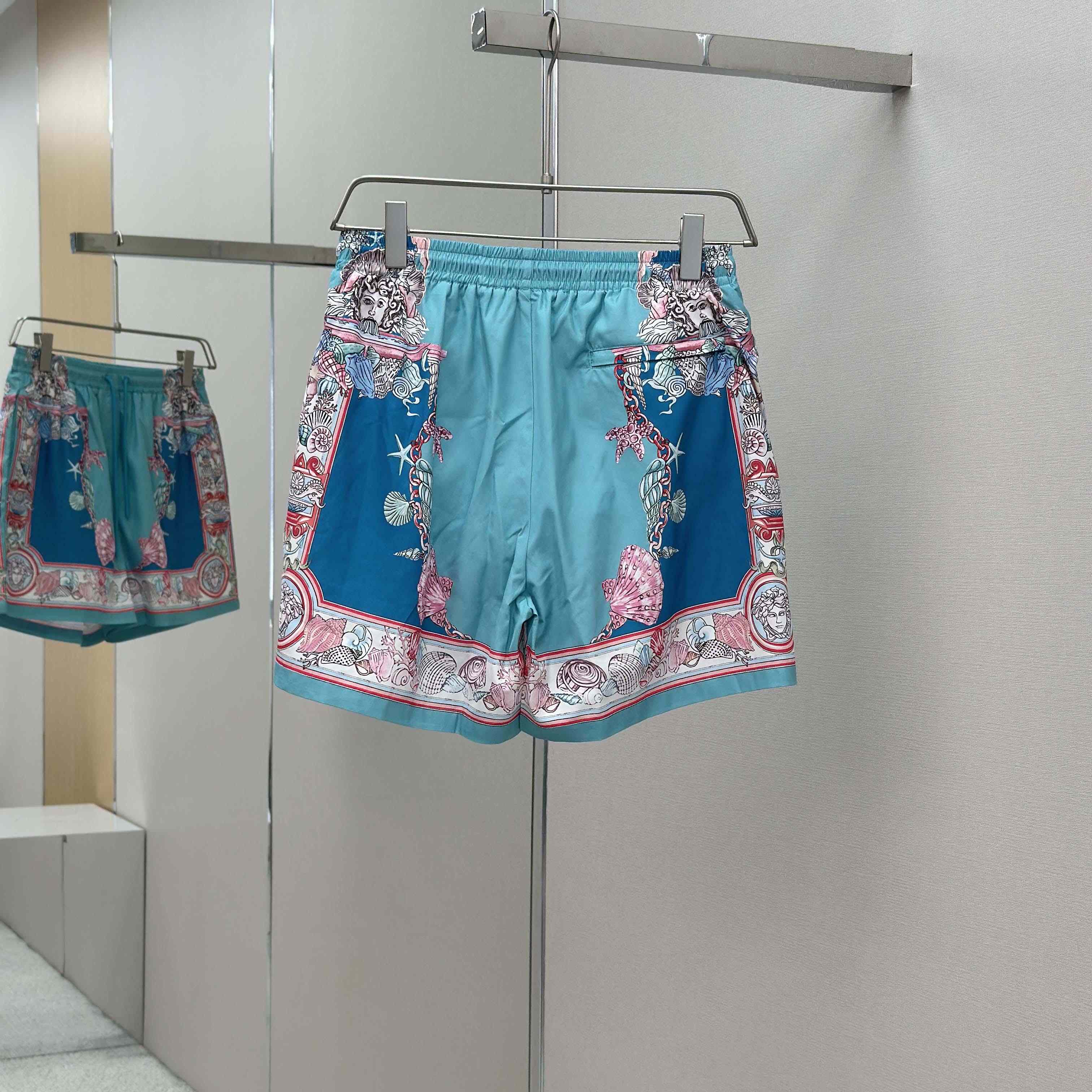 Versace Coral Theatre Swim Boardshorts  - DesignerGu