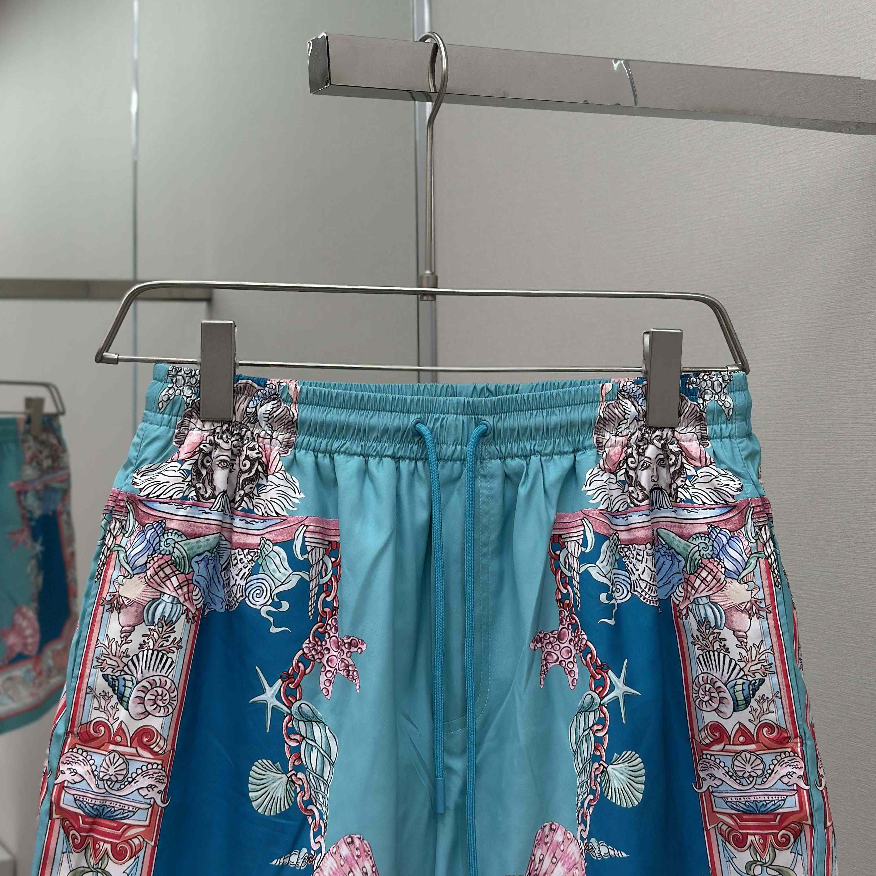 Versace Coral Theatre Swim Boardshorts  - DesignerGu