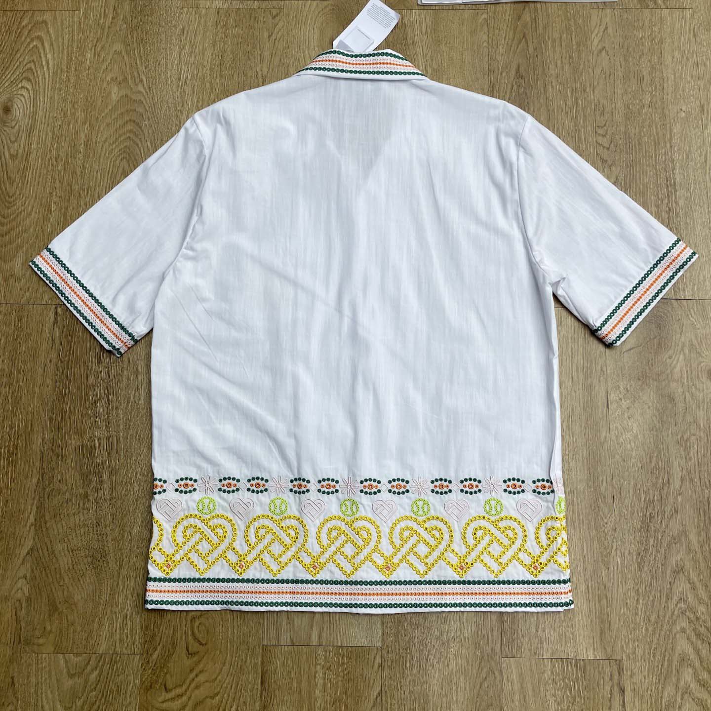 Casablanca Gradient Heat Broderie-anglaise Shirt      CA3543 - DesignerGu