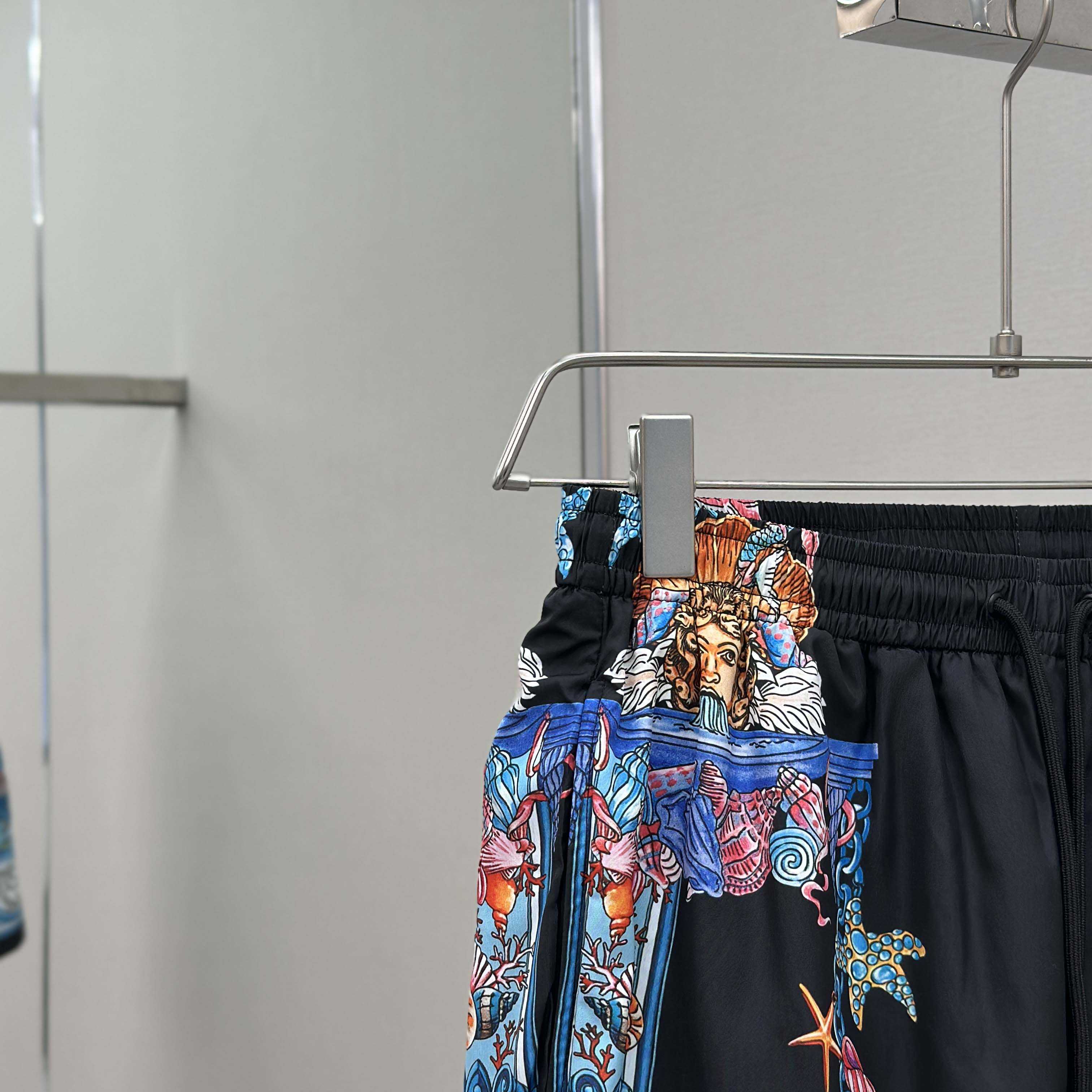 Versace Coral Theatre Swim Boardshorts  - DesignerGu