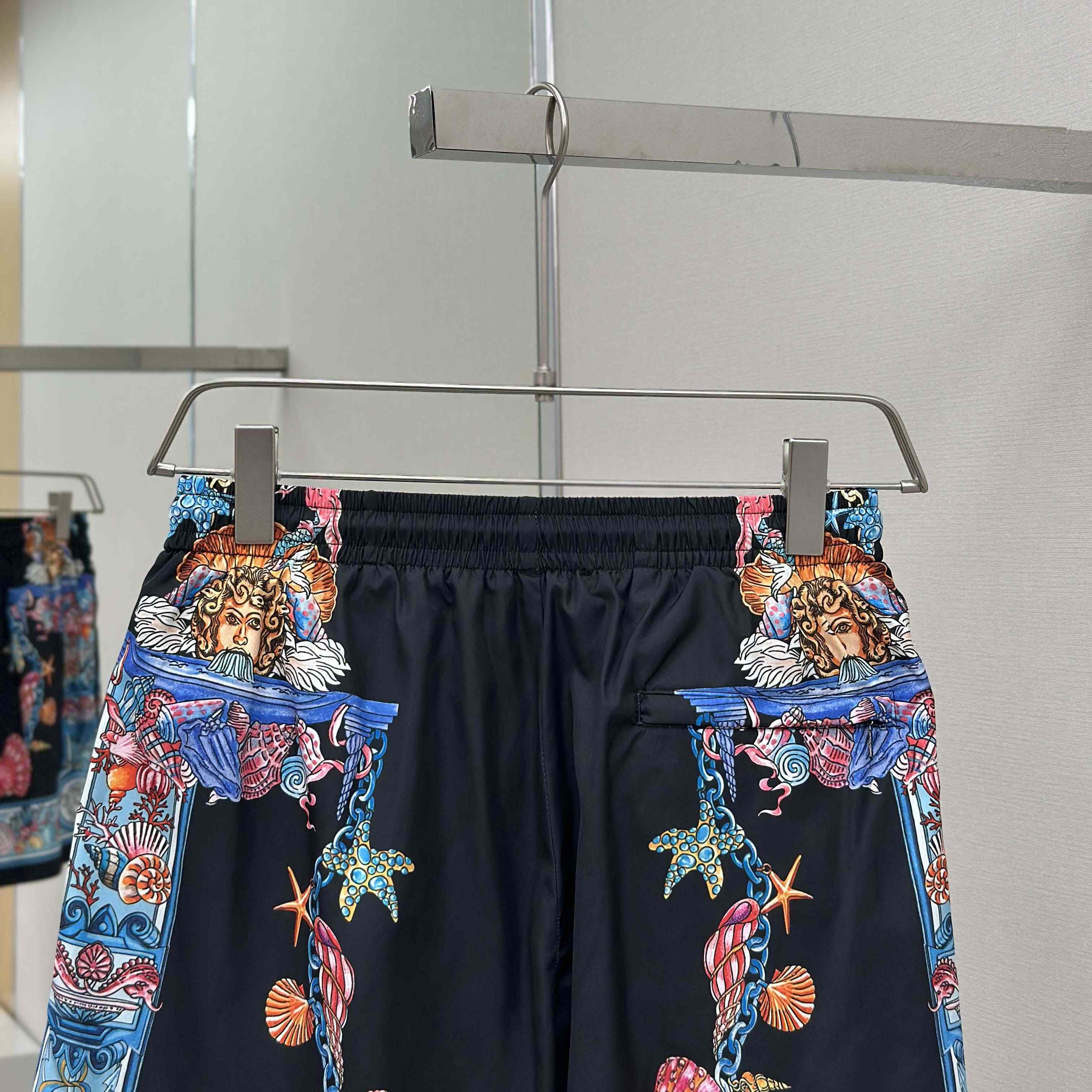 Versace Coral Theatre Swim Boardshorts  - DesignerGu