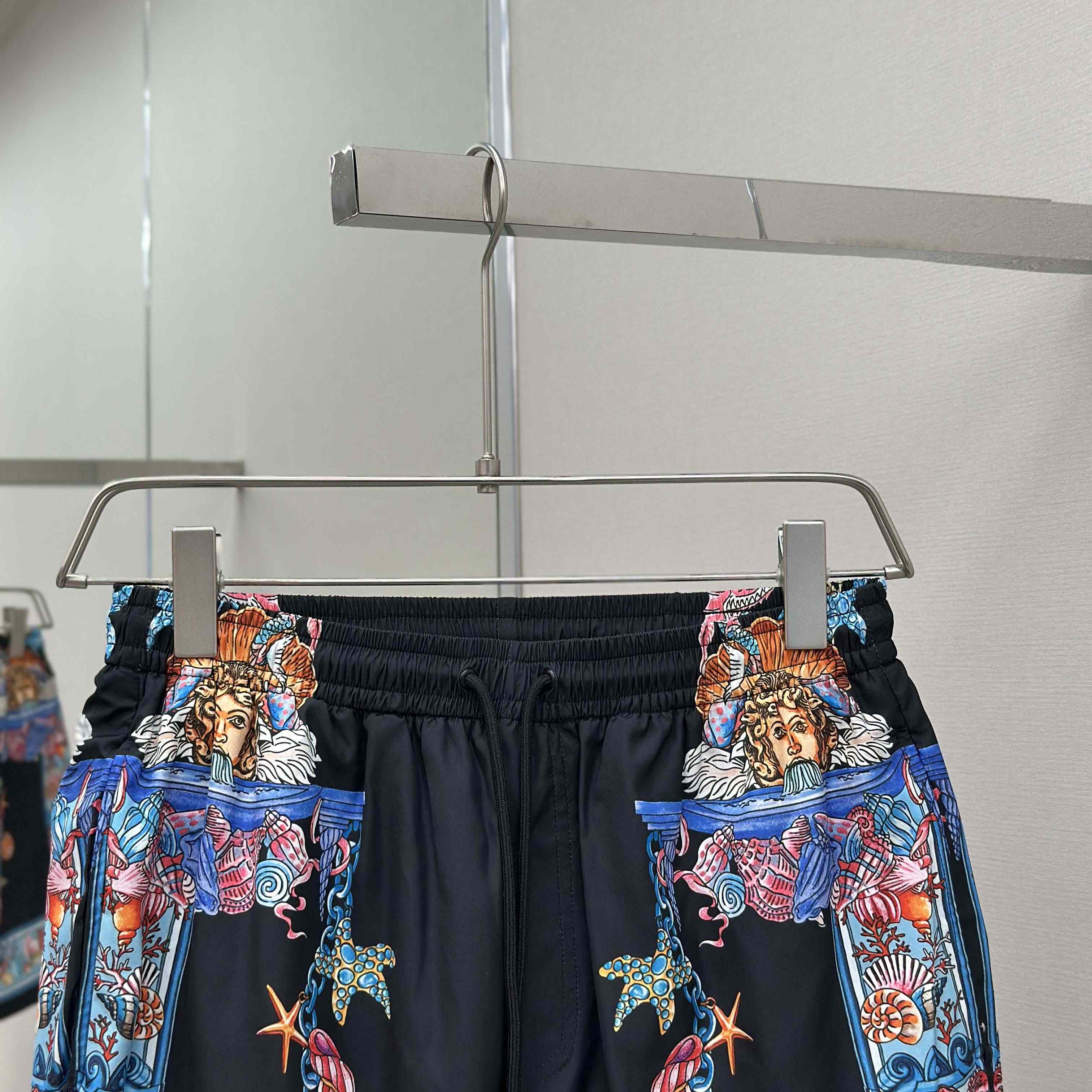 Versace Coral Theatre Swim Boardshorts  - DesignerGu
