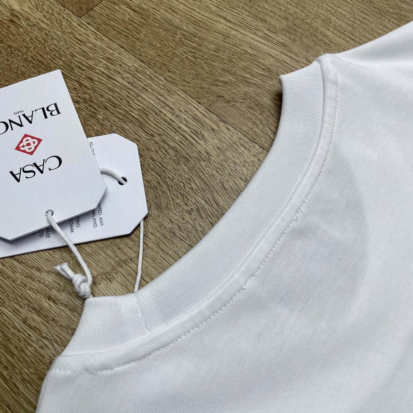 Casablanca Montagne Printed T-Shirt 'White'   C1034 - DesignerGu