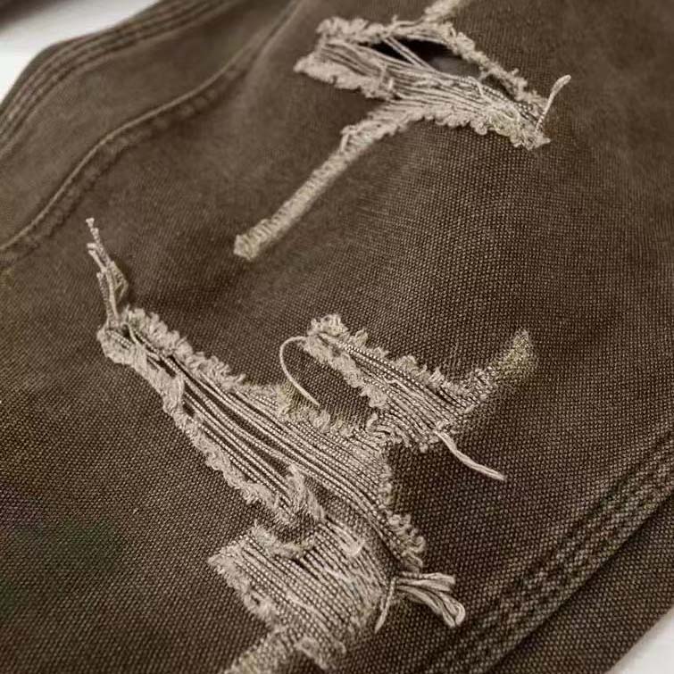 Saint Micheal x Kamiya Boro Painter Pants - DesignerGu