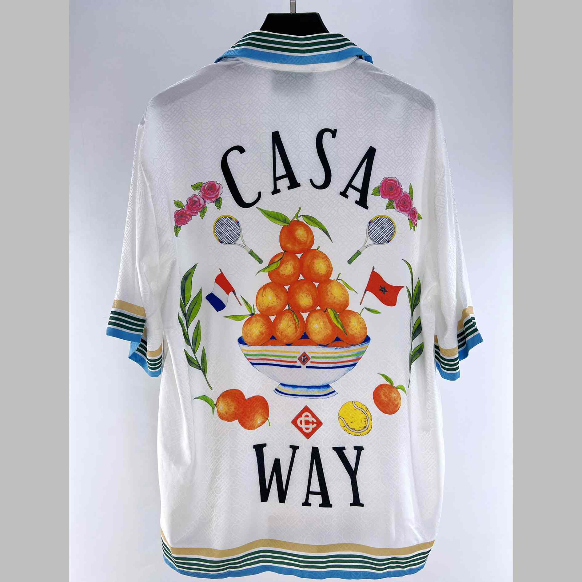 Casablanca Short Sleeve Shirt And Shorts - DesignerGu