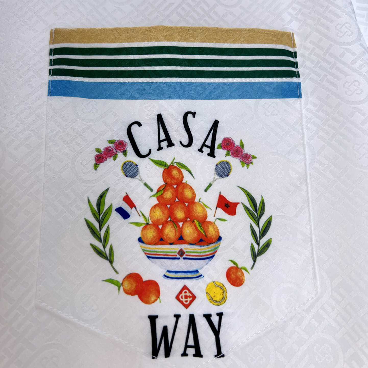 Casablanca Short Sleeve Shirt And Shorts - DesignerGu