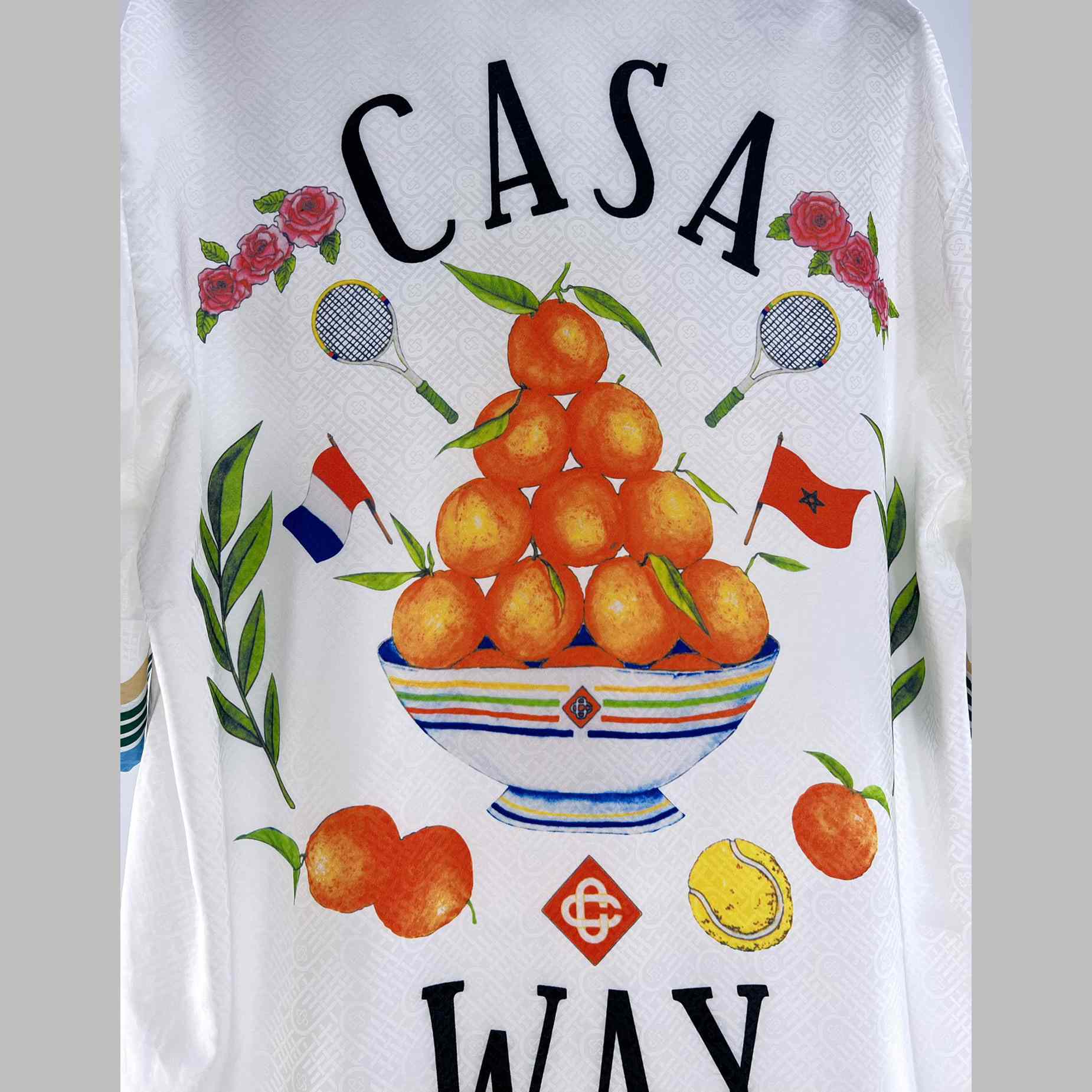 Casablanca Short Sleeve Shirt And Shorts - DesignerGu