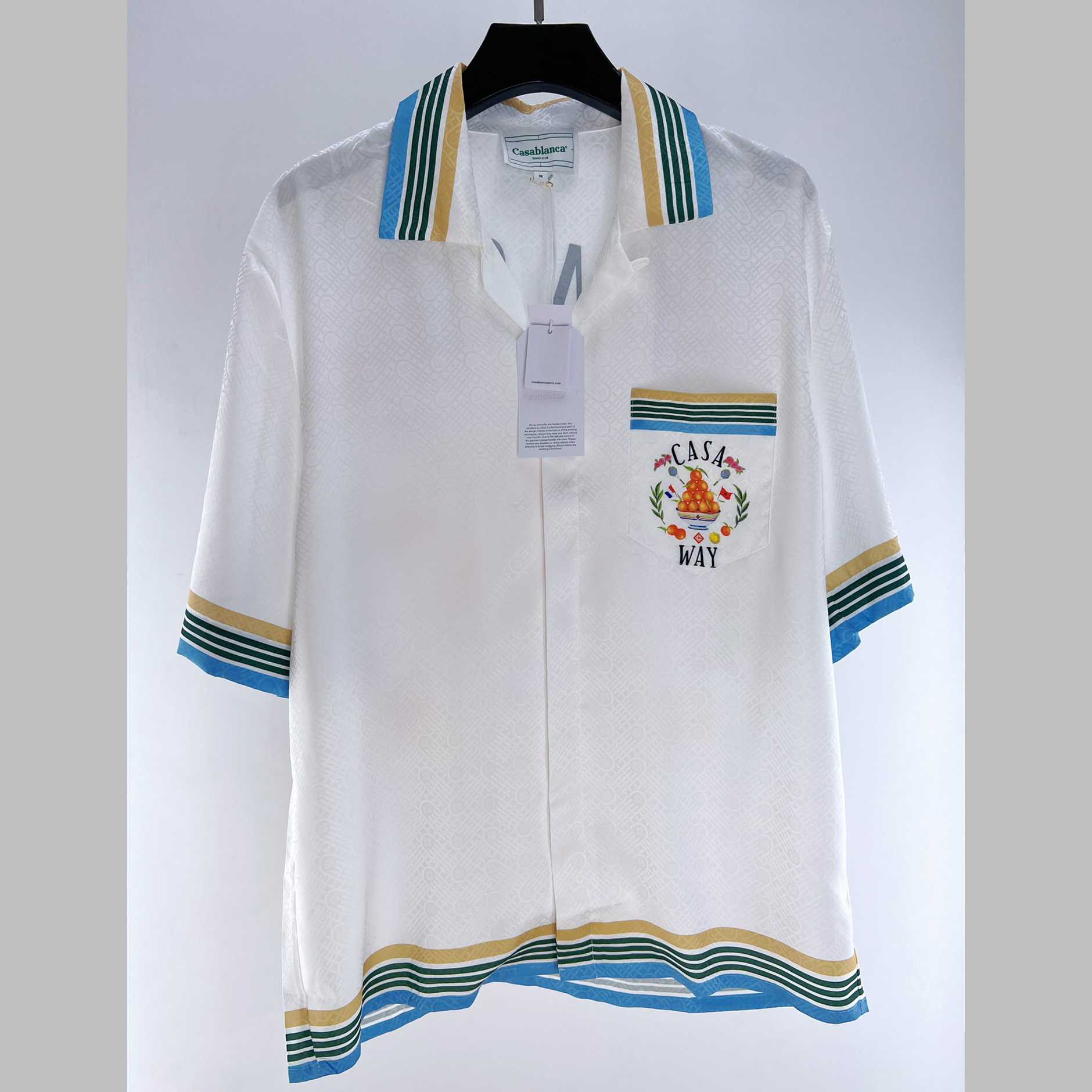 Casablanca Short Sleeve Shirt And Shorts - DesignerGu