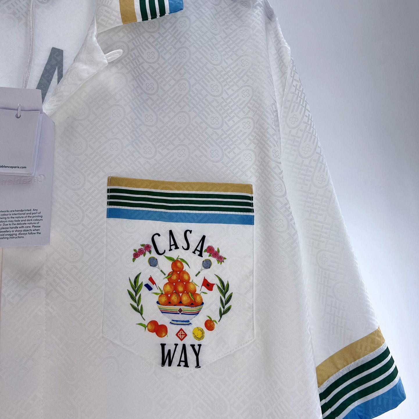 Casablanca Short Sleeve Shirt And Shorts - DesignerGu