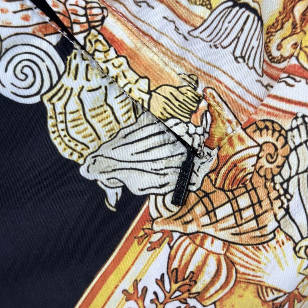 Versace Coral Theatre Swim Boardshorts  - DesignerGu