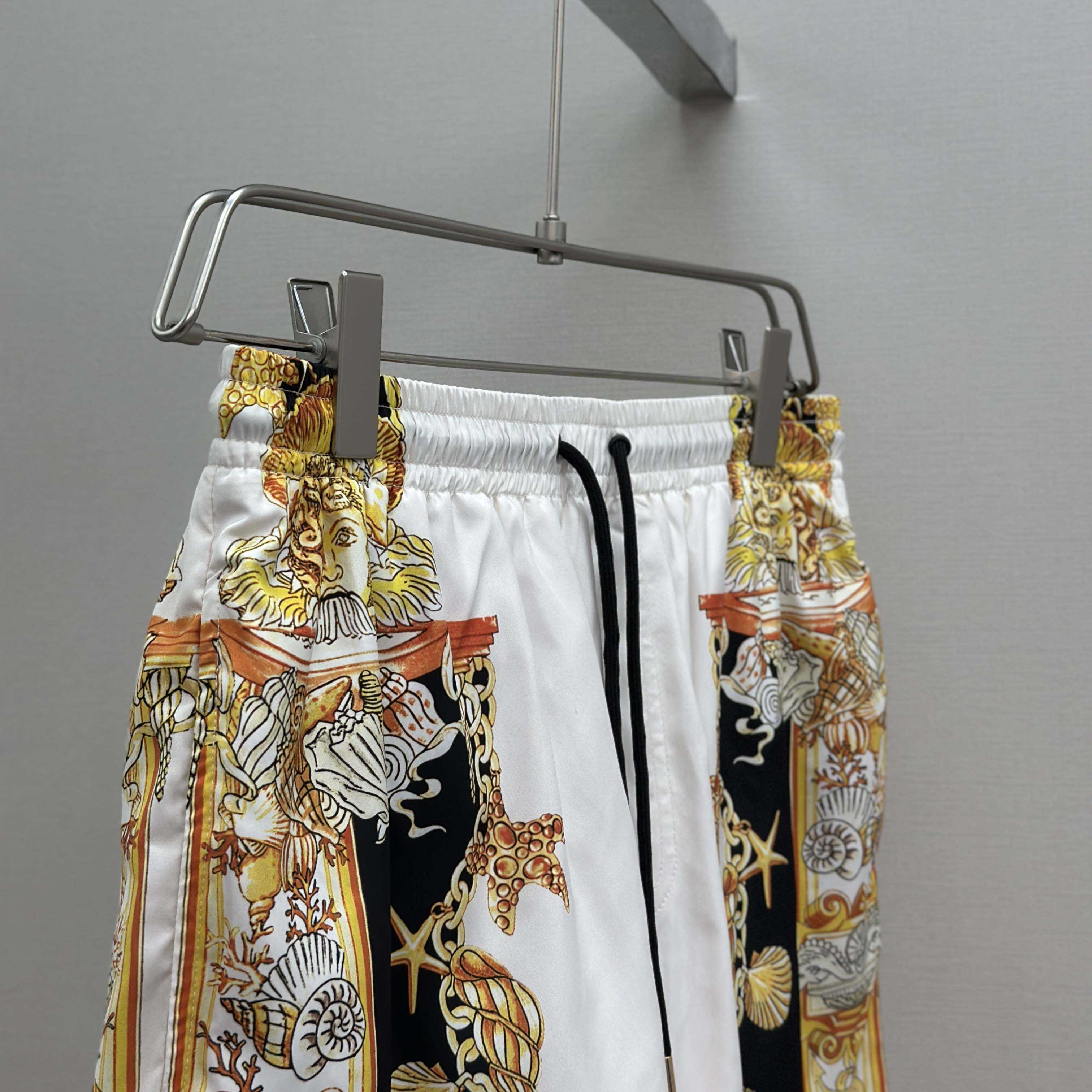Versace Coral Theatre Swim Boardshorts  - DesignerGu