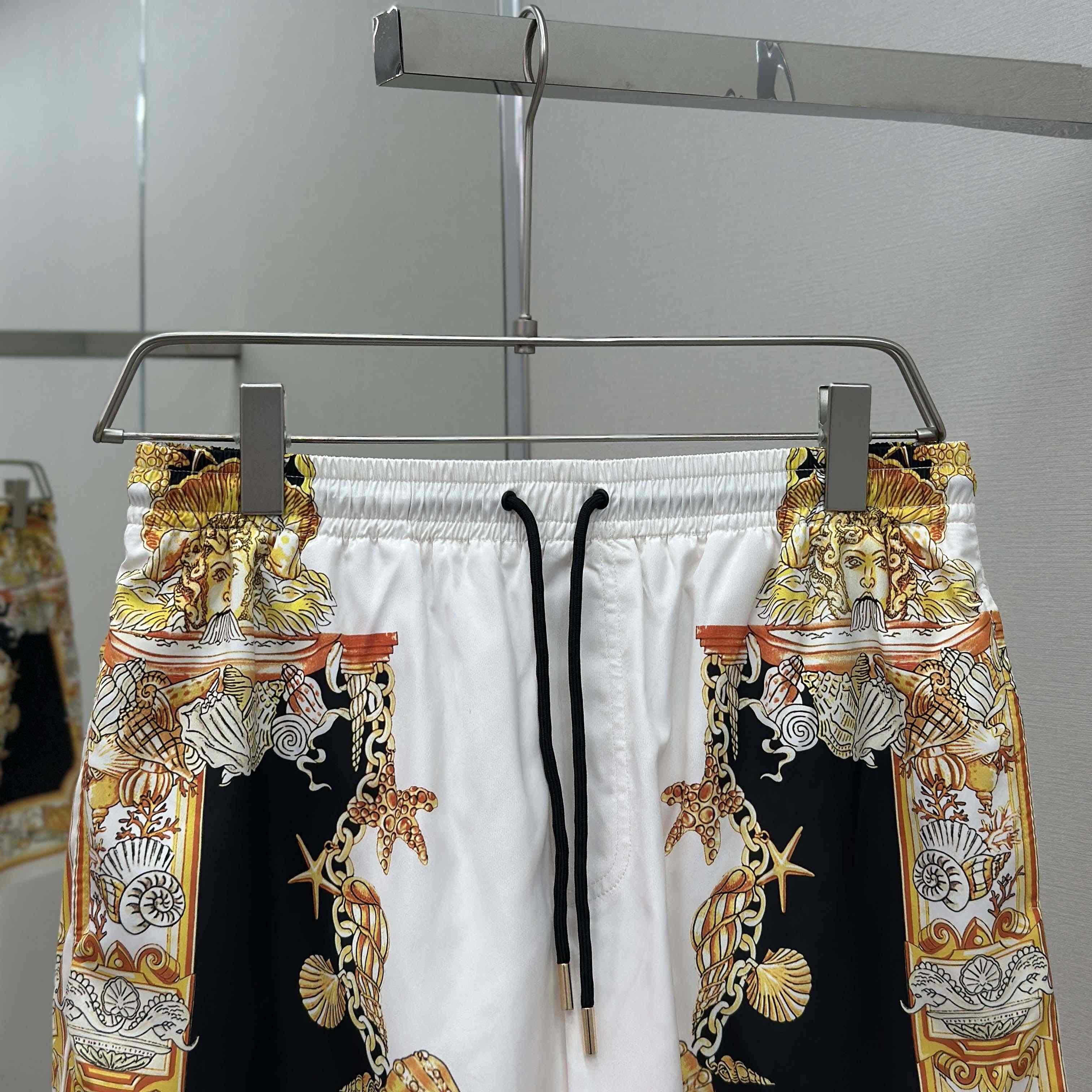 Versace Coral Theatre Swim Boardshorts  - DesignerGu