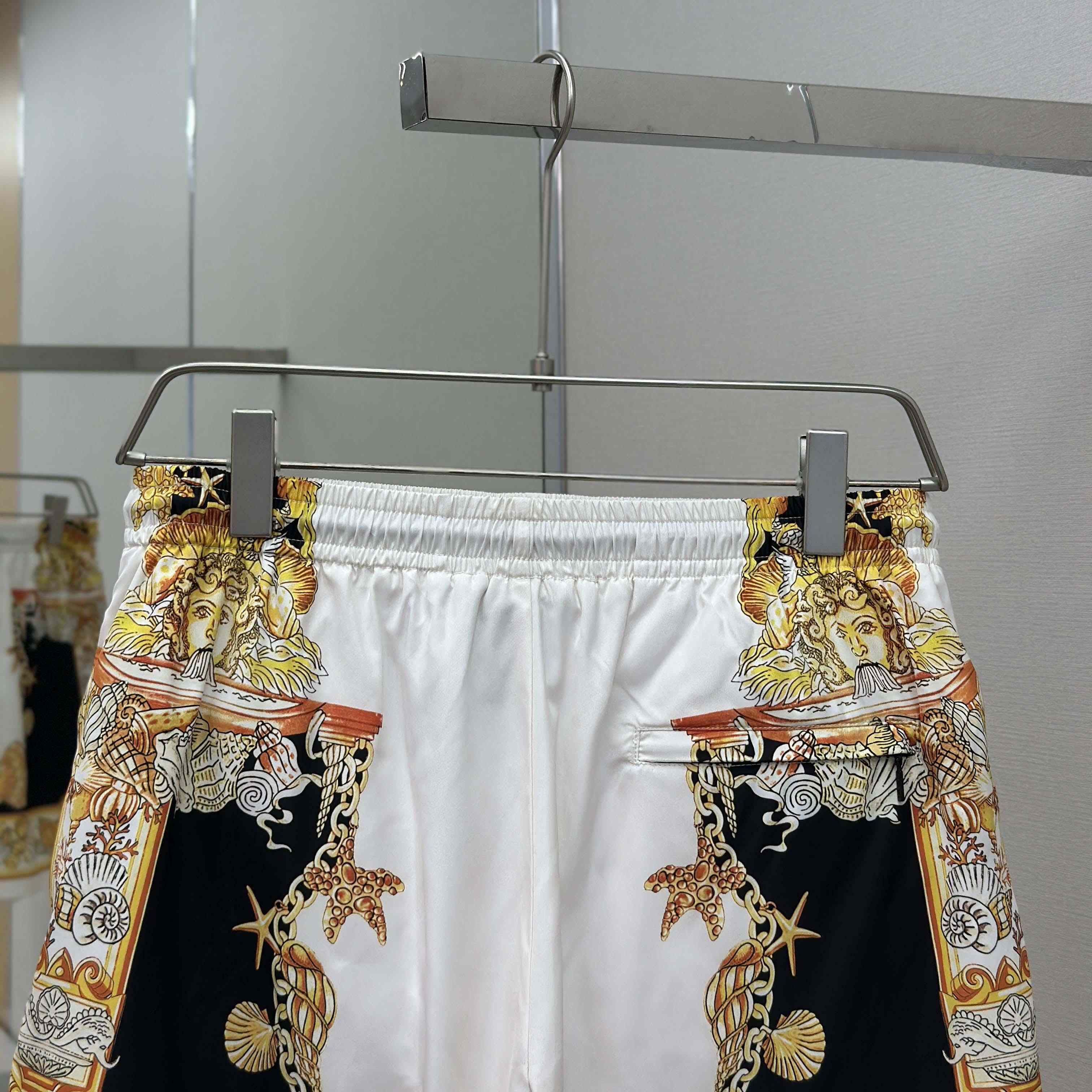 Versace Coral Theatre Swim Boardshorts  - DesignerGu