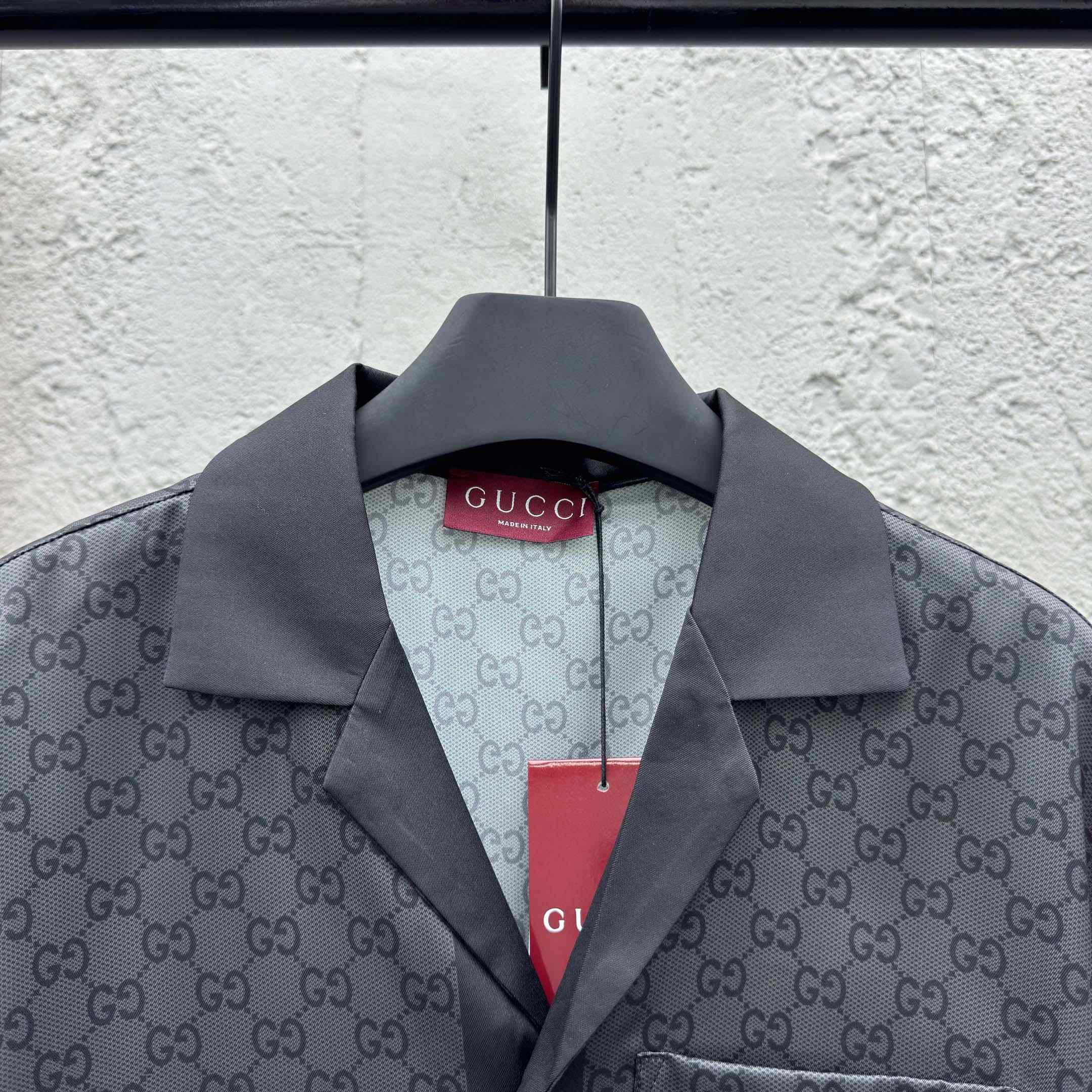 Gucci Printed Silk Twill Bowling Shirt - DesignerGu